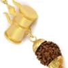 Gold Plated Shiv Shakti Kavach Necklace for Men/Women