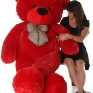 2 Feet Red Huggable Teddy Bear - Perfect Gift