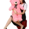 New Pink Teddy Bear 3 Feet for Gift - 90 cm